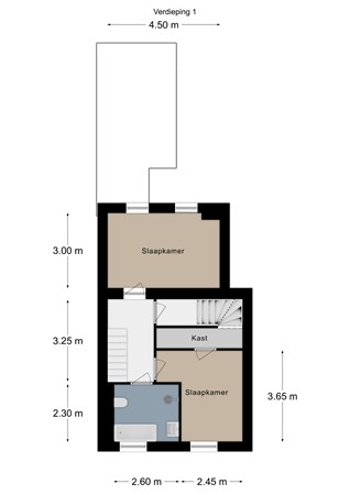 Floorplan - Lemiers-Rijksweg 97, 6295 AM Lemiers